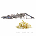 Bean sprout washing and peeling machine line